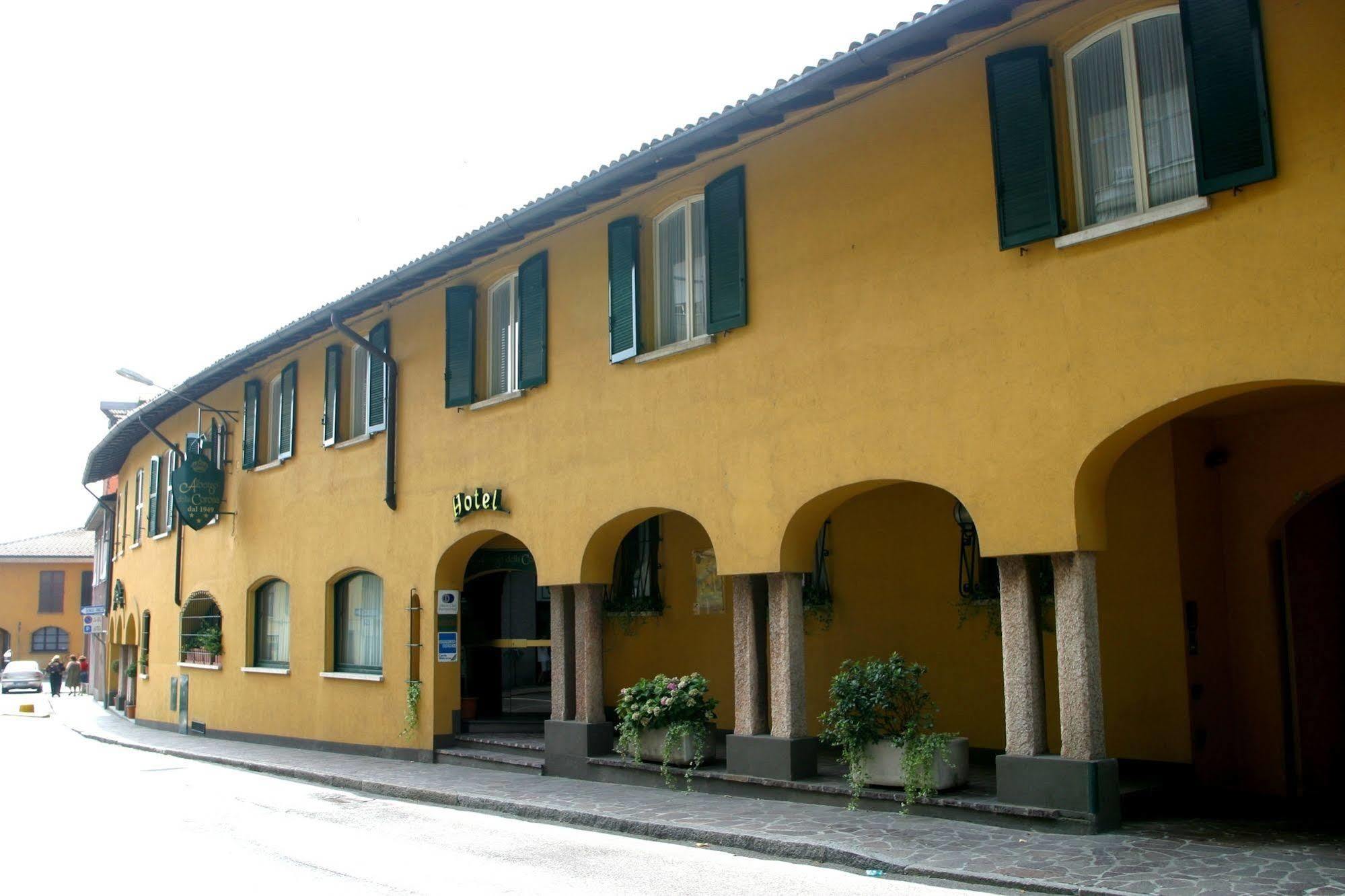 Albergo Della Corona Бінаско Екстер'єр фото